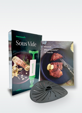 Sous Vide + Cubre cuchillas Thermomix® + Booklet "Thermomix® Al Vacío"